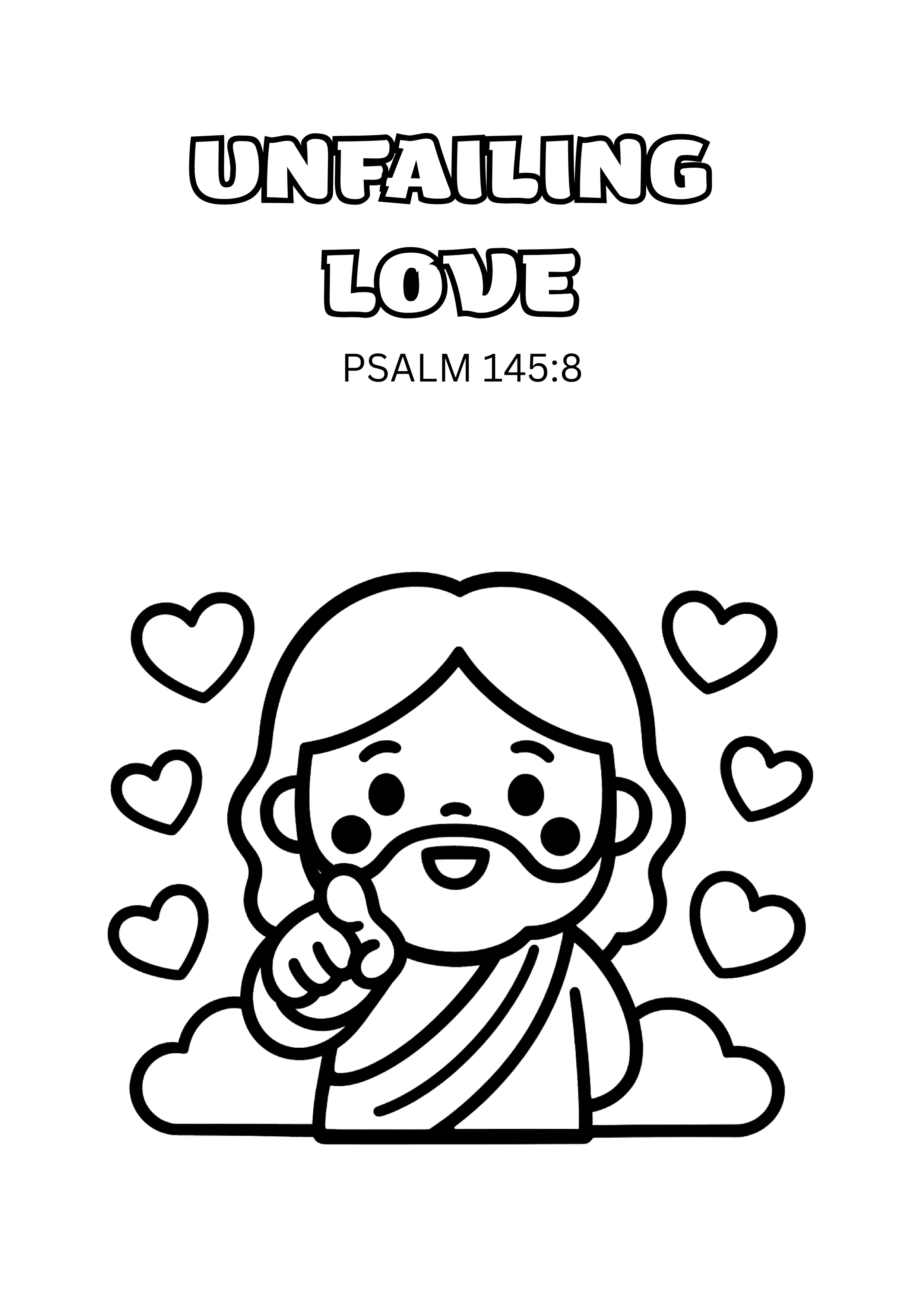 Printable Christian Coloring Book for Anxiety Relief/ Names of God Scripture Coloring Pages