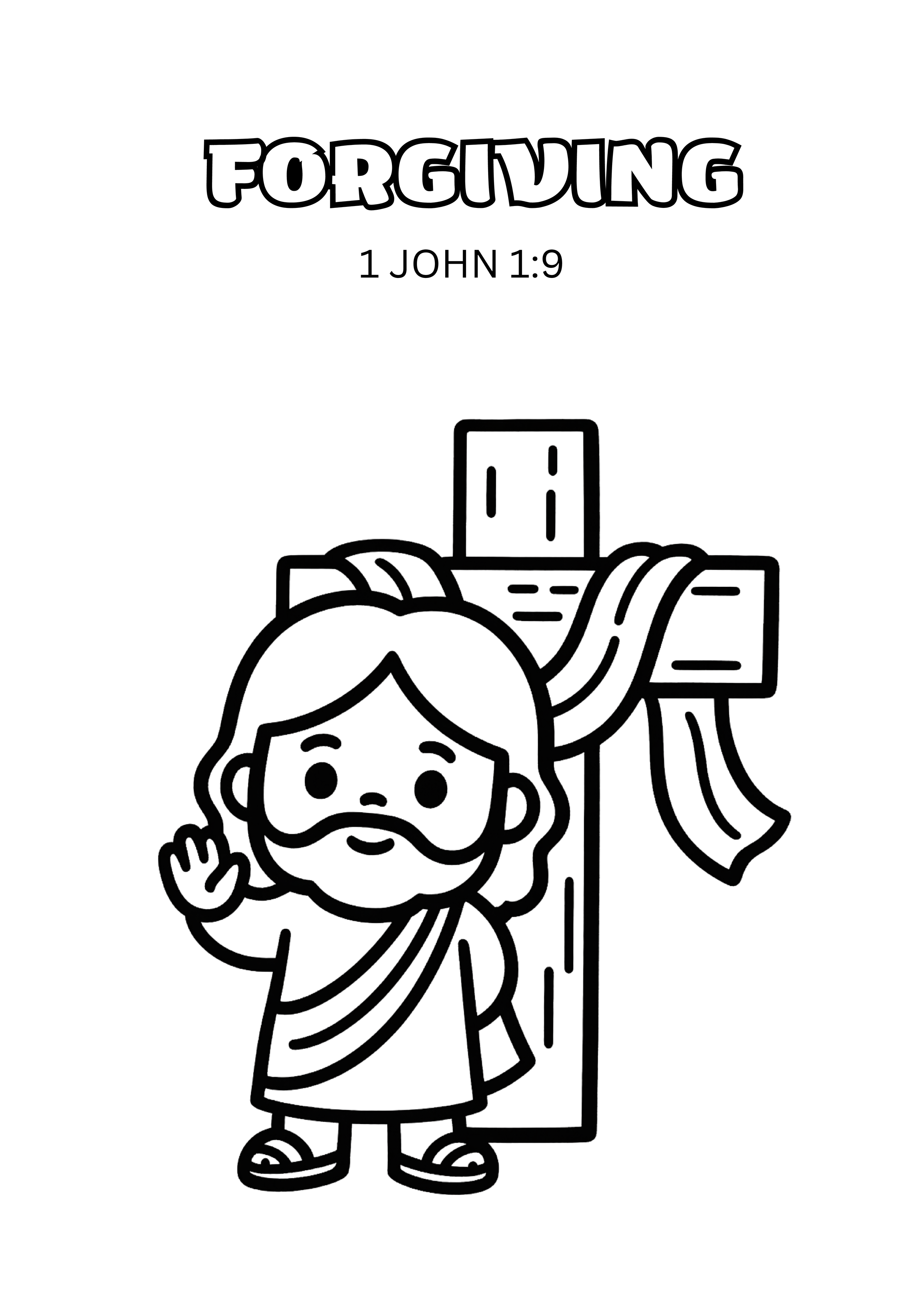 Printable Christian Coloring Book for Anxiety Relief/ Names of God Scripture Coloring Pages