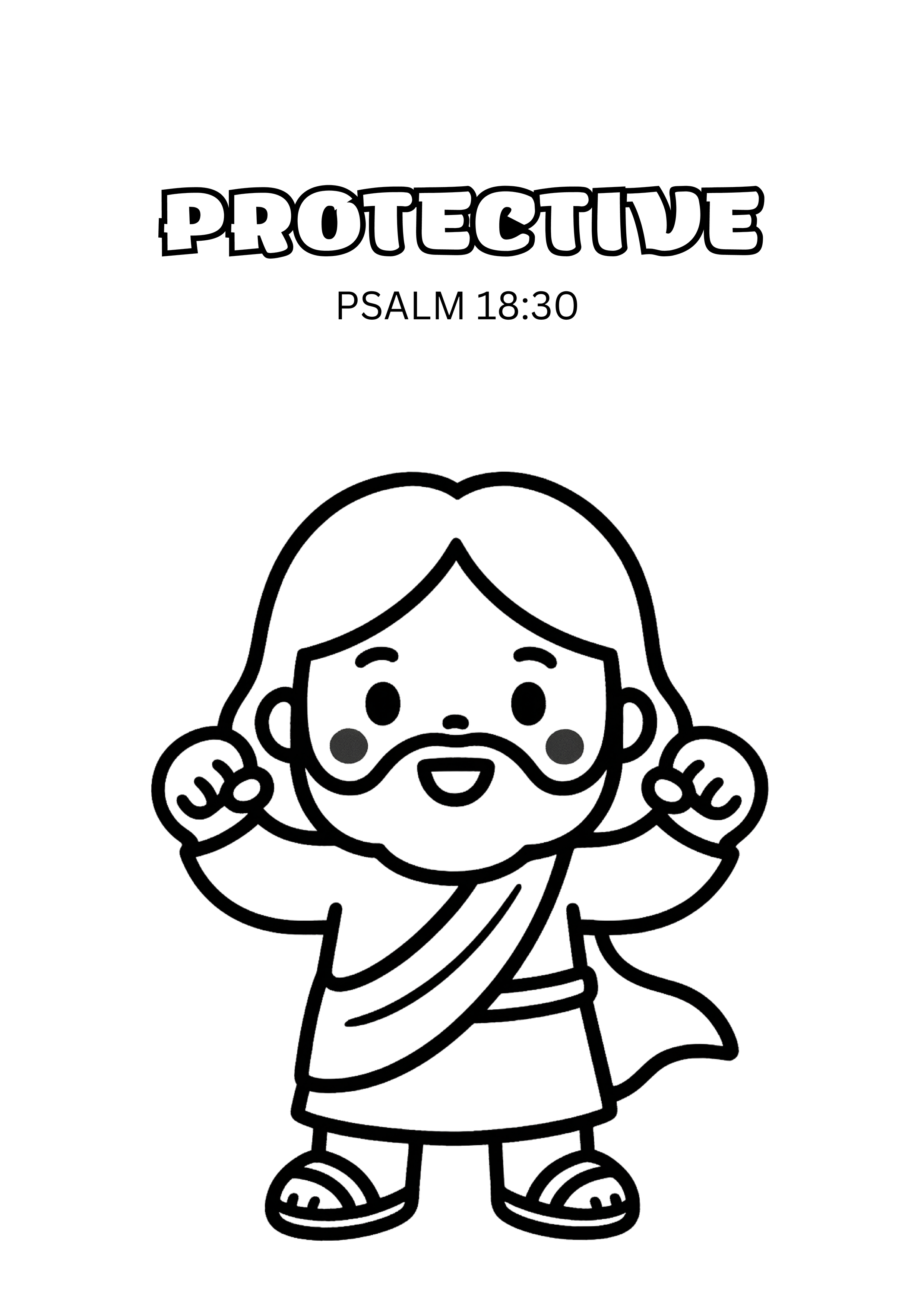 Printable Christian Coloring Book for Anxiety Relief/ Names of God Scripture Coloring Pages