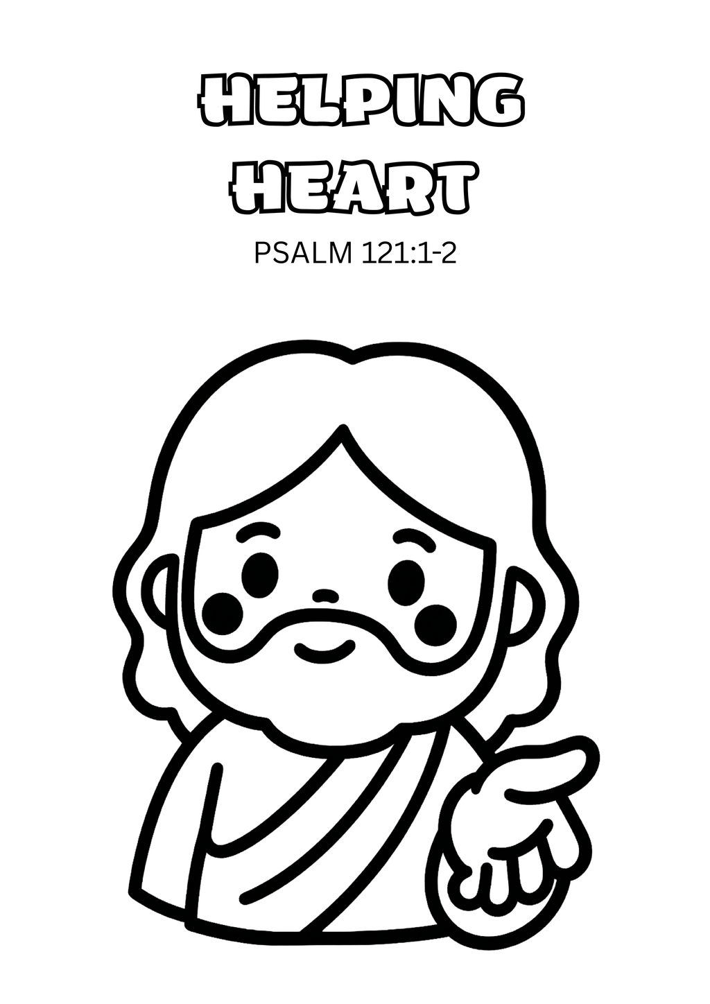 Printable Christian Coloring Book for Anxiety Relief/ Names of God Scripture Coloring Pages