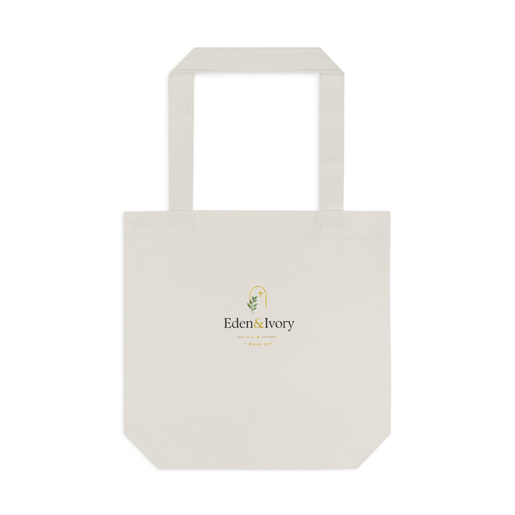 Safe Place Minimalist Colours Tote Bag| Psalm 9:9