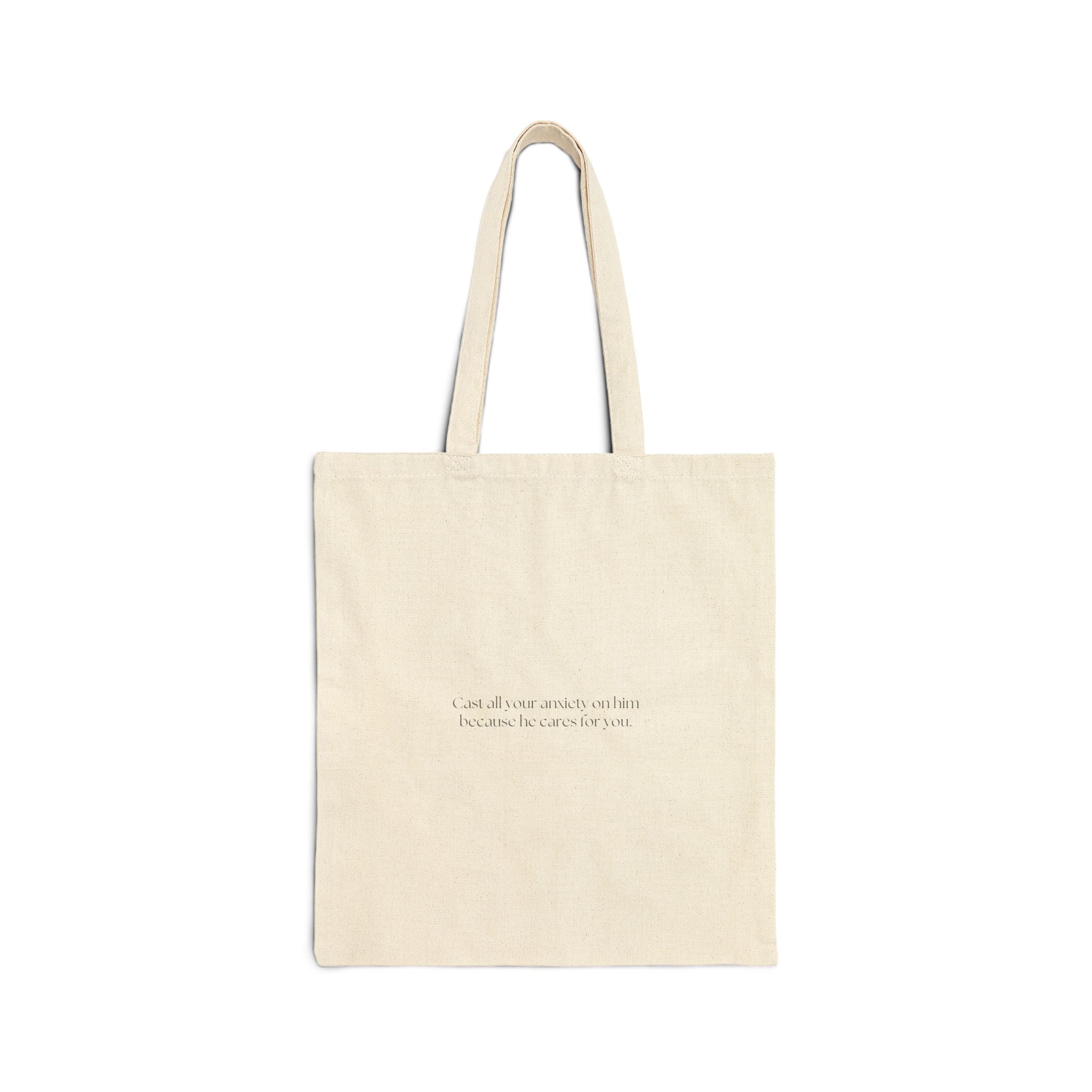 He is near Tote Bag | God is near 1 Peter 5:7