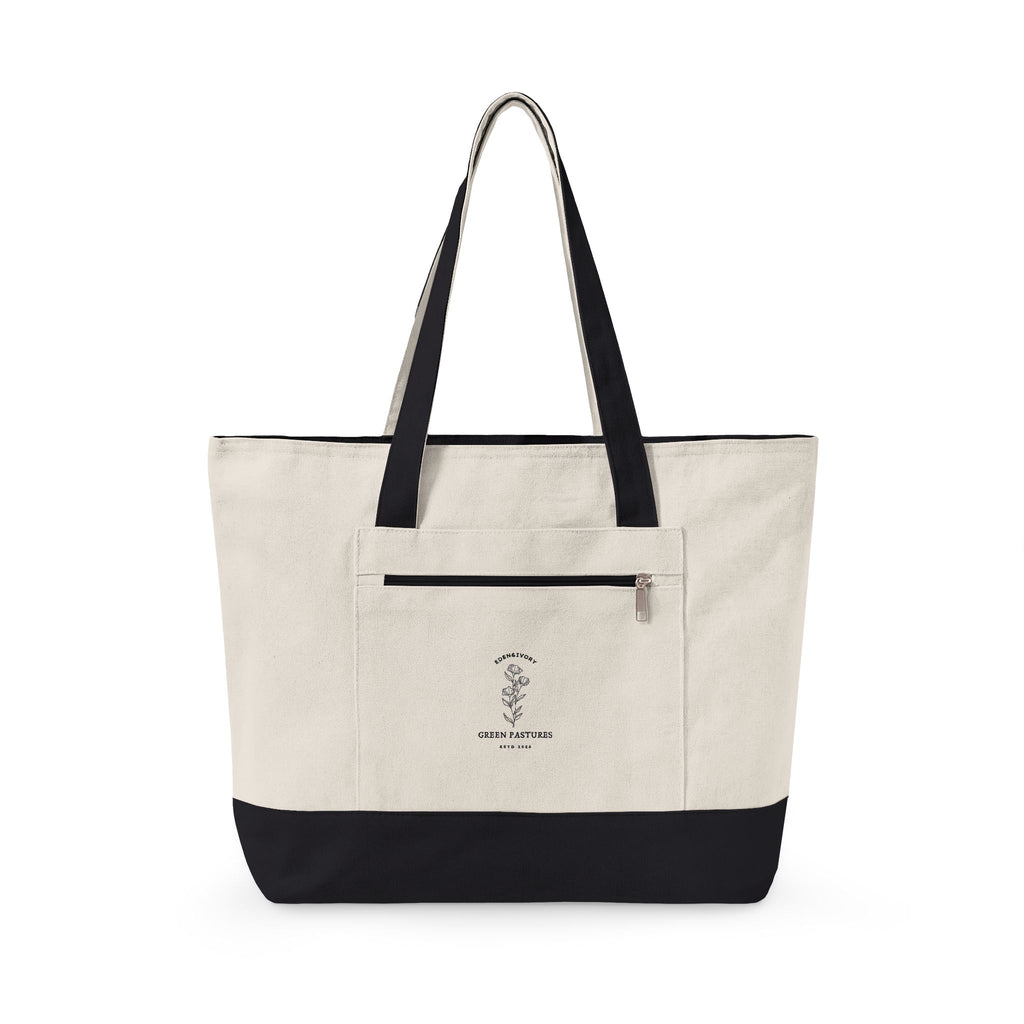 Green pastures Tote Bag  | Psalm 23:2
