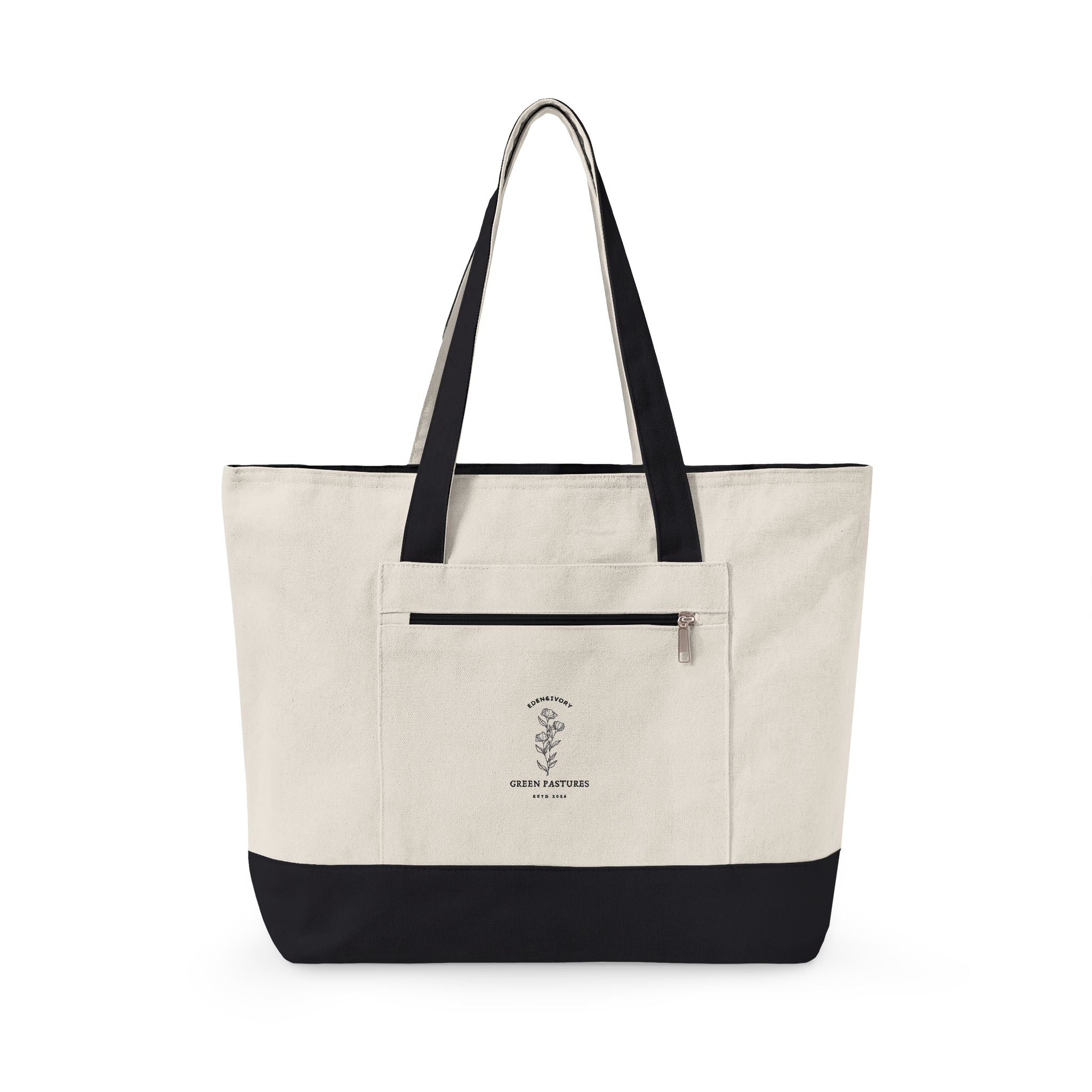Green pastures Tote Bag  | Psalm 23:2