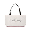 Copia del logotipo de Eden & Ivory Bolso de viaje grande | Diseño floral minimalista con temática de fe