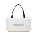 Cast Your Cares Upon Him Tote Bag | 1 Peter 5:7