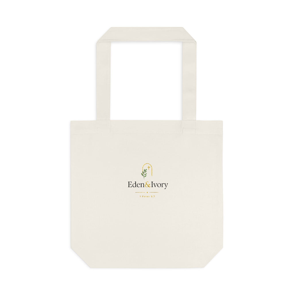 Safe Place Minimalist Colours Tote Bag| Psalm 9:9