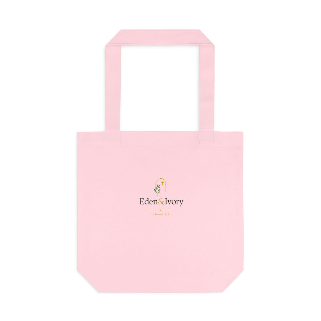 Safe Place Minimalist Colours Tote Bag| Psalm 9:9