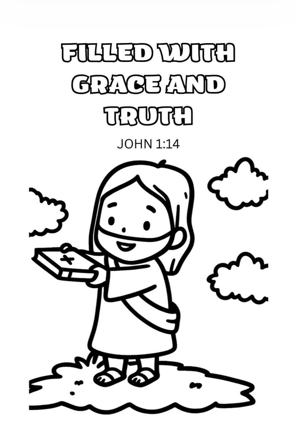 Characteristics of God | Scripture Colouring Pages